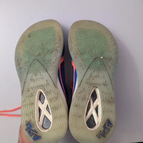 APL Techloom Takeoff Blue and Orange Athletic Shoes Men 8.5 